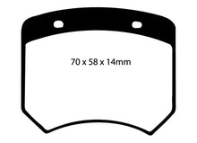 Load image into Gallery viewer, EBC 03-04 Morgan Aero 8 4.4 Redstuff Rear Brake Pads Brake Pads - Performance EBC