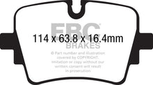 Load image into Gallery viewer, EBC 14+ Jaguar F-Type (Cast Iron Rotors Only) 5.0 Supercharged (490) Redstuff Rear Brake Pads Brake Pads - Performance EBC