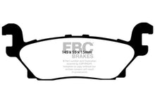 Load image into Gallery viewer, EBC 05-07 Hummer H3 3.5 Greenstuff Rear Brake Pads Brake Pads - Performance EBC