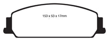 Load image into Gallery viewer, EBC 08-10 Pontiac G8 3.6 Yellowstuff Front Brake Pads Brake Pads - Performance EBC