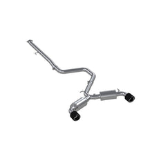 Load image into Gallery viewer, MBRP 2019+ Hyundai Veloster N 2.0L Turbo 3in Cat Back - T304 Stainless - Carbon Fiber Tip Catback MBRP