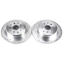 Load image into Gallery viewer, Power Stop 98-05 Lexus GS300 Rear Evolution Drilled & Slotted Rotors - Pair Brake Rotors - Slot & Drilled PowerStop