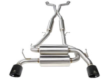 Load image into Gallery viewer, aFe Takeda 2-1/2 in 304 SS Cat-Back Exhaust System Infiniti G37 08-13/Q60 14-15 V6-3.7 w/ Black Tips Catback aFe