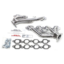 Load image into Gallery viewer, JBA 14-19 GM Truck 5.3L/6.2L DFI 1-5/8in Primary Silver Ctd Cat4Ward Header Headers & Manifolds JBA