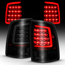 Load image into Gallery viewer, ANZO 2009-2018 Dodge Ram 1500 LED Taillight Plank Style Black w/Smoke Lens Tail Lights ANZO