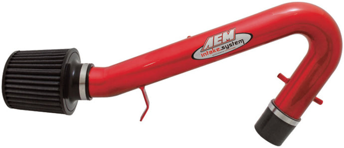 AEM 00-01 2.5RS Red Short Ram Intake Short Ram Air Intakes AEM Induction   