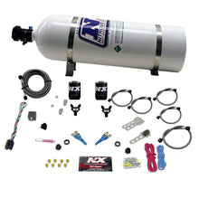 Load image into Gallery viewer, Nitrous Express 92-95 Dodge V8 TBI Dual Nozzle Nitrous Kit (50-125HP) w/15lb Bottle Nitrous Systems Nitrous Express