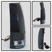 Load image into Gallery viewer, Xtune Yukon Denali 99-00 LED Tail Lights Black ALT-JH-CCK88-LED-BK Tail Lights SPYDER