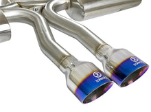 Load image into Gallery viewer, aFe Takeda 3in 304 SS Cat-Back Exhaust System w/ Blue Tips 2017+ Honda Civic Si 4Dr I4 1.5L (t) Catback aFe