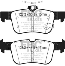 Load image into Gallery viewer, EBC 2013+ Lincoln MKZ 2.0L Hybrid Ultimax2 Rear Brake Pads Brake Pads - OE EBC