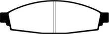 Load image into Gallery viewer, EBC 03-06 Lincoln Aviator 4.6 Greenstuff Front Brake Pads Brake Pads - Performance EBC