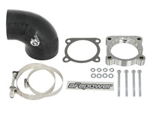 Load image into Gallery viewer, aFe Silver Bullet Throttle Body Spacers TBS 10-16 Nissan Patrol (Y62) V8-5.6L (320hp) Throttle Body Spacers aFe