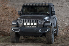 Load image into Gallery viewer, Diode Dynamics Jeep JL SS5 4-Pod CrossLink Grille Lightbar Kit Pro - White Combo Light Bars & Cubes Diode Dynamics