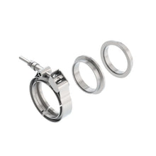 Load image into Gallery viewer, Borla Universal 2.25in Stainless Steel 3pc V-Band Clamp w/ Male and Female Flanges Clamps Borla