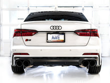 Load image into Gallery viewer, AWE Tuning 19-23 Audi C8 S6/S7 2.9T V6 AWD Track Edition Exhaust - Diamond Black Tips Catback AWE Tuning