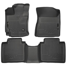 Load image into Gallery viewer, Husky Liners 15 Toyota Venza WeatherBeater Front & Second Row Tan Floor Liners Floor Mats - Rubber Husky Liners