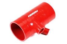 Load image into Gallery viewer, Perrin 2022+ Subaru WRX Red 3in Turbo Inlet Hose w/ Nozzle (Short) Hoses Perrin Performance