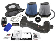 Load image into Gallery viewer, aFe Momentum Carbon Fiber Cold Air Intake System PDS/P5R 15-16 Chevrolet Corvette Z06 V8-6.2L Cold Air Intakes aFe
