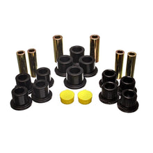Load image into Gallery viewer, Energy Suspension Rear Leaf Spring Bushing Set - Black Bushing Kits Energy Suspension
