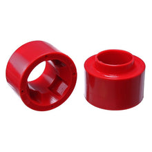 Load image into Gallery viewer, Energy Suspension 07-17 Jeep Wrangler (JK) Red Front Coil Spring Spacer 1-3/4in Lift Set Bushing Kits Energy Suspension