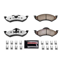 Load image into Gallery viewer, Power Stop 00-02 Dodge Dakota Front Z36 Truck & Tow Brake Pads w/Hardware Brake Pads - Performance PowerStop