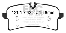Load image into Gallery viewer, EBC 14+ Porsche Macan (Cast Iron Rotors only) 3.6 Twin Turbo Yellowstuff Rear Brake Pads Brake Pads - Performance EBC