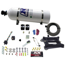 Load image into Gallery viewer, Nitrous Express 4150 4-BBL/Gasoline Nitrous Kit (100-500HP) w/15lb Bottle Nitrous Systems Nitrous Express