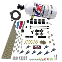 Load image into Gallery viewer, Nitrous Express 8 Cyl Piranha Direct Port 4 Solenoids Nitrous Kit (200-500HP) w/10lb Bottle Nitrous Systems Nitrous Express