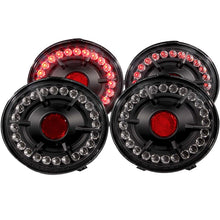 Load image into Gallery viewer, ANZO 2005-2010 Chevrolet Corvette LED Taillights Black 4pc Tail Lights ANZO