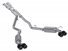 Load image into Gallery viewer, MBRP 20-21 Ford Explorer ST 3.0L Ecoboost SS 2.5in Dual Rear Exit w/ Carbon Fiber Quad Tips - T304 Catback MBRP