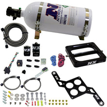 Load image into Gallery viewer, Nitrous Express 4500 RNC Conventional Nitrous Plate Kit w/.375in Solenoid w/10lb Bottle Nitrous Systems Nitrous Express