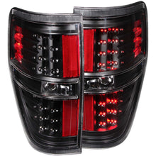 Load image into Gallery viewer, ANZO 2009-2014 Ford F-150 LED Taillights Black Tail Lights ANZO