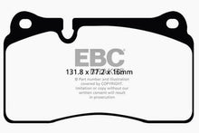 Load image into Gallery viewer, EBC 11-14 Audi TT RS 2.5 Turbo Yellowstuff Front Brake Pads Brake Pads - Performance EBC