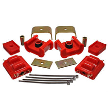 Load image into Gallery viewer, Energy Suspension 73-84 K5 Blazer 4WD Fullsize Red Complete Motor&Trans Mount Set Zinc Finish Bushing Kits Energy Suspension
