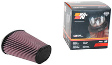 Load image into Gallery viewer, K&N Universal Clamp-On Air Filter 2.844x4.813in Flg ID x 6.5x4.75in B OD x 4.5x3.25in T OD x 7.5in H Air Filters - Universal Fit K&N Engineering
