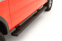 Load image into Gallery viewer, Lund 14-17 Chevy Silverado 1500 Ext. Cab 6in. Oval Straight Black Nerf Bars - Black Nerf Bars LUND