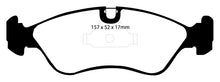 Load image into Gallery viewer, EBC 99-02 Daewoo Lanos 1.6 Chassis -447433 Yellowstuff Front Brake Pads Brake Pads - Performance EBC