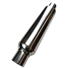 Load image into Gallery viewer, Kooks Universal 2 1/2in Round Muffler 14in Long. Pol SS Muffler Kooks Headers