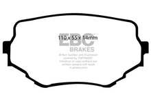 Load image into Gallery viewer, EBC 99-05 Suzuki Grand Vitara 2.5 Greenstuff Front Brake Pads Brake Pads - Performance EBC