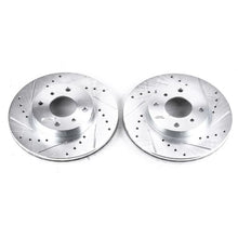 Load image into Gallery viewer, Power Stop 99-02 Infiniti G20 Front Evolution Drilled & Slotted Rotors - Pair Brake Rotors - Slot & Drilled PowerStop