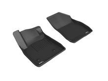 Load image into Gallery viewer, 3D MAXpider 2021 Buick Encore GX FWD 20-21 / Chevy Trailblazer FWD Kagu 1st Row Floormats - Black Floor Mats - Rubber 3D MAXpider
