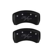 Load image into Gallery viewer, MGP 4 Caliper Covers Engraved Front Charger Engraved Rear RT Red finish silver ch Caliper Covers MGP