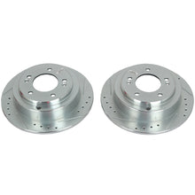 Load image into Gallery viewer, Power Stop 04-06 Kia Amanti Rear Evolution Drilled & Slotted Rotors - Pair Brake Rotors - Slot & Drilled PowerStop