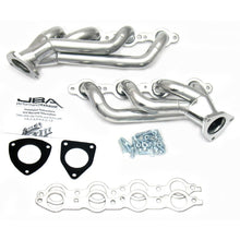 Load image into Gallery viewer, JBA 03-06 GM Truck 6.0L LS w/o EGR 1-5/8in Primary Silver Ctd Cat4Ward Header Headers & Manifolds JBA