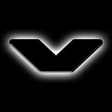 Load image into Gallery viewer, ORACLE Lighting Universal Illuminated LED Letter Badges - Matte Blk Surface Finish - V SEE WARRANTY Light Accessories and Wiring ORACLE Lighting