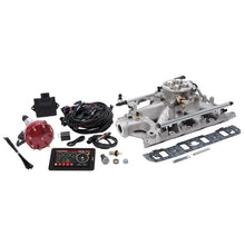 Load image into Gallery viewer, Edelbrock Pro Flo 4 Fuel Injection Kit Seq Port Ford 289-302 ci 550 HP 29 LbHr Injectors Satin Fuel Injection Control Modules Edelbrock
