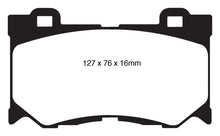 Load image into Gallery viewer, EBC 08-13 Infiniti FX50 5.0 Yellowstuff Front Brake Pads Brake Pads - Performance EBC