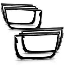 Load image into Gallery viewer, ANZO 2010-2013 Chevrolet Camaro Taillight Bezels - 4pc Gloss Black Tail Lights ANZO