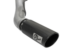 Load image into Gallery viewer, aFe Large Bore-HD 5in DPF Back 409 SS Exhaust System w/Black Tip 2017 Ford Diesel Trucks V8 6.7L(td) DPF Back aFe