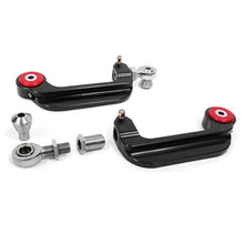 Load image into Gallery viewer, BMR 15-18 S550 Mustang Billet Aluminum Camber Links Adjustable (Poly/Rod ends) - Black Anodized Camber Kits BMR Suspension